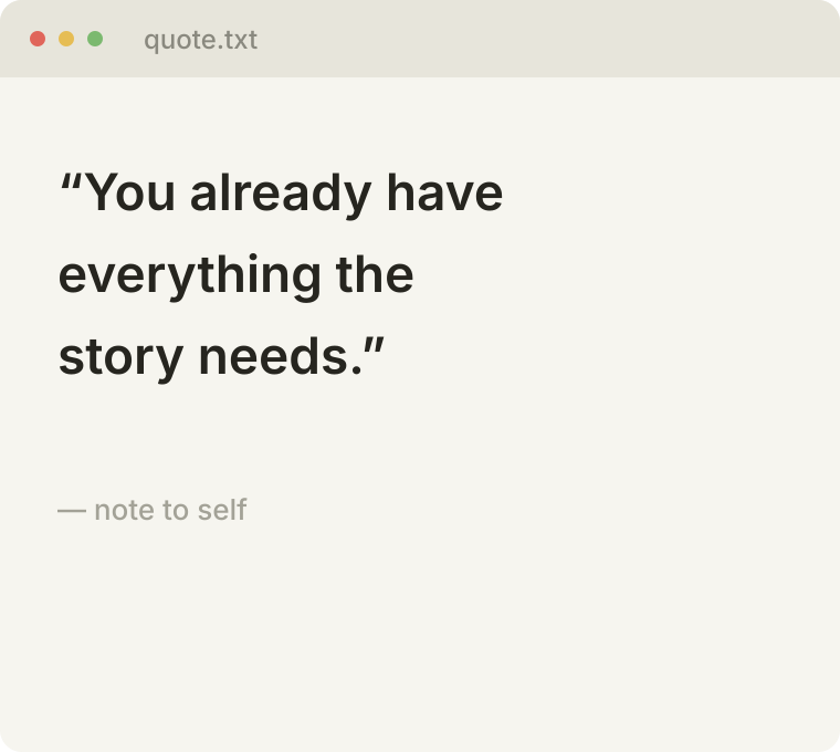 The quote, as a plain text file